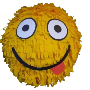 Piñata de papel smile